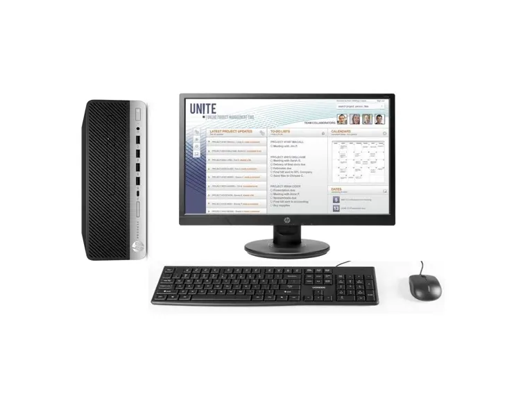 KIT HP ProDesk 600 G4 SFF i5 8° 256 GB Ssd 8GB RAM+ MONITOR HP 21" REACONDICIONADO